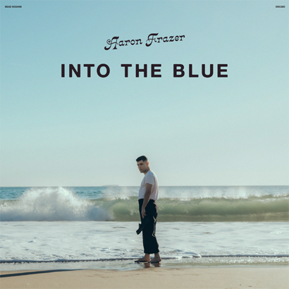 Cover des Albums „Into The Blue“ von Aaron Frazer, das unser ByteFM Album der Woche ist.