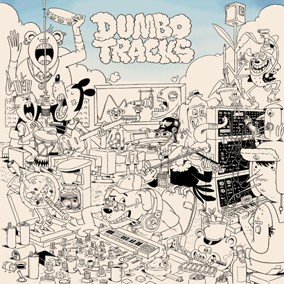 Cover des Albums „Move With Intention“ von Dumbo Tracks, das unser ByteFM Album der Woche ist.